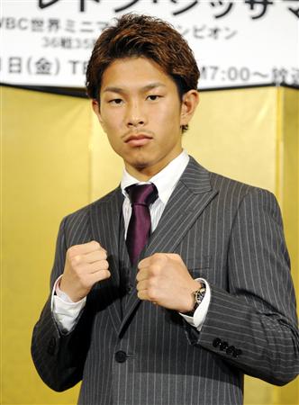最短7戦目での世界獲得を狙う井岡一翔
