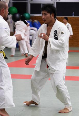 「ロンドン五輪は自分の中では終わっている」という西山だが、90キロ級有力候補の一人