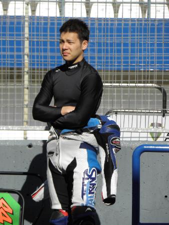 20歳の年齢以上の落ち着きを感じさせる中上貴晶