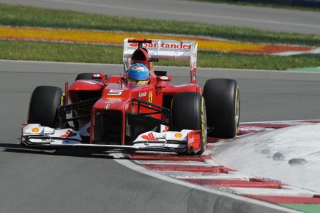 F1カナダGPは1ストップ作戦で5位のアロンソ Ferrari