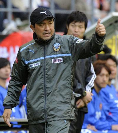 川崎・風間監督=豊田スタジアム