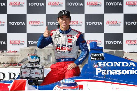 経験を生かし、インディ初制覇した佐藤琢磨 Honda