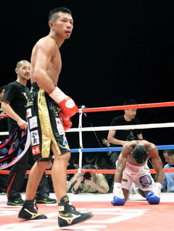 パーラを5回KOで下した内山