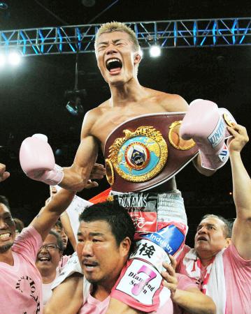 8月1日にフィリピンで行われたWBOバンタム級タイトルマッチで新王者となった亀田和毅