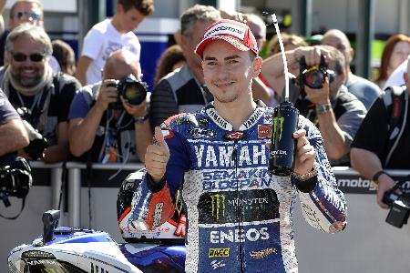 サンマリノGPで今季5勝目を達成したホルヘ・ロレンソ