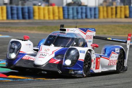 ルマン24時間を走るトヨタ7号車=Toyota