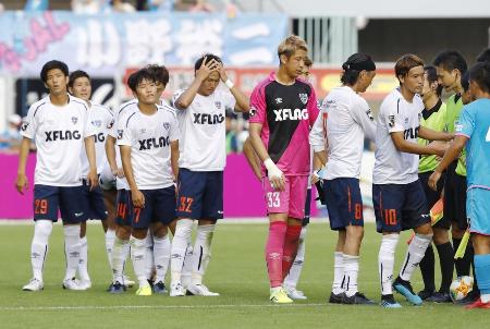 鳥栖に敗れたFC東京イレブン=駅スタ