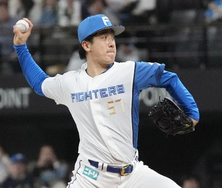 ヤクルト戦に先発した日本ハム・北山=エスコンフィールド