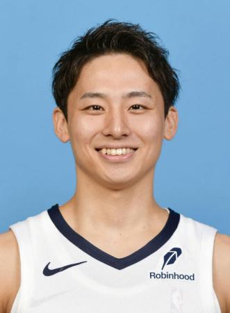 河村勇輝(NBAE・ゲッティ=共同)