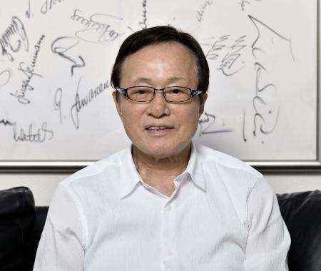 釜本邦茂さん 