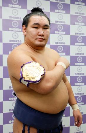 全日本力士選士権で優勝した豊昇龍=両国国技館