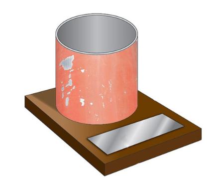 ラグビーポールを加工した記念品のイメージ（京都市提供） 