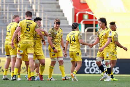 ＢＬ東京に勝利した東京ＳＧフィフティーン＝秩父宮 