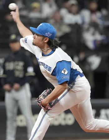 オリックス戦に先発した日本ハム・伊藤＝エスコンフィールド 