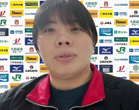 オンラインで取材に応じる柔道女子の素根輝＝１８日 