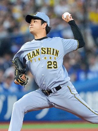 ＤｅＮＡ戦に先発した阪神・高橋＝横浜 