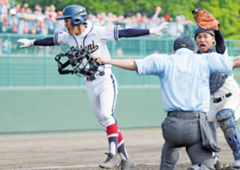 大谷室蘭打線、粘り発揮できず 南北海道大会逃す