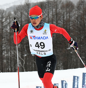 北村山の坂木4位、佐藤8位 全国高校スキー(第4日)