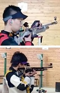 選抜 ライフル射撃 清水優勝、以西3位