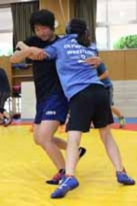 レスリングアジア大会出場 豊浦高の青野さん「一つでも多く勝つ」
