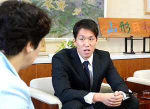 小関選手「東京は何が何でもメダル」 知事にリオ五輪報告
