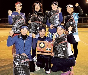 OTC―A(女子)初V テニス静岡県クラブ対抗トーナメント