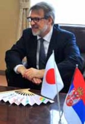 東京五輪 防府のバレー合宿施設視察 駐日セルビア大使