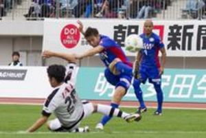 J2徳島 最終戦飾れず 9位で今季終える