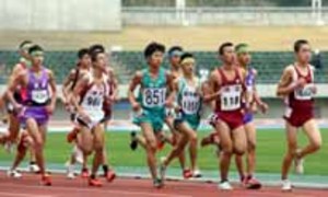 都道府県駅伝代表選考会 高校男子5千は田村(岩国工)