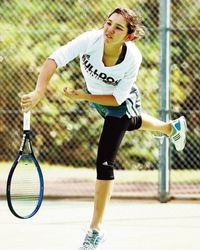 テニス リュー理沙マリー、夢のプロへ正念場 全米大学優勝目指す