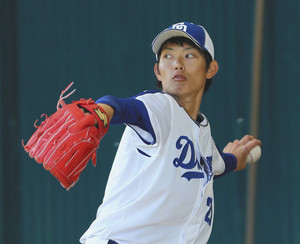 中日 岡田、重責自覚「毎日投げる」