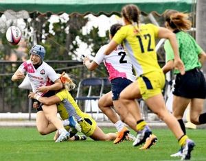 「沖縄セブンズ」日本勢、初日は1勝1敗1分け 女子ラグビー