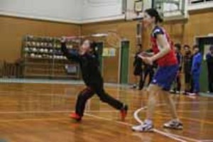 バド「ACT SAIKYO」4選手が子どもらと交流-周南