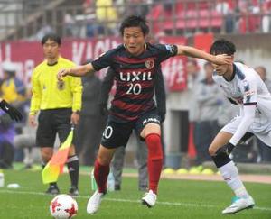 三竿健、雪辱ならず J1鹿島初先発